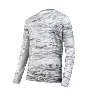 Venta al por mayor personalizado UPF 50 + poliéster deportes pesca camisas transpirable al aire libre UV protector solar rendimiento lona tela invierno conjuntos - Product Image 6