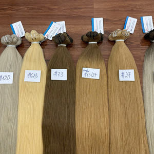 ¡ALTA CALIDAD SUPERIOR! Grande en stock todos los colores 100% Extensiones de cabello humano de cabello crudo vietnamita Extensión de cabello alineado con cutícula - Product Image 4