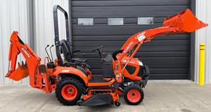 รถตักล้อยางขนาดเล็ก Kubota BX23S พร้อมเครื่องยนต์ดีเซล กำลังแรงสูง 75 กิโลวัตต์ รับประกัน 1 ปี - Product Image 4