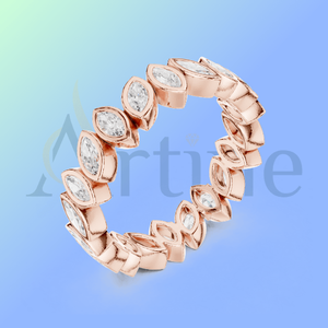 Bijou Bague unique style corde en or 18 carats - Product Image 1