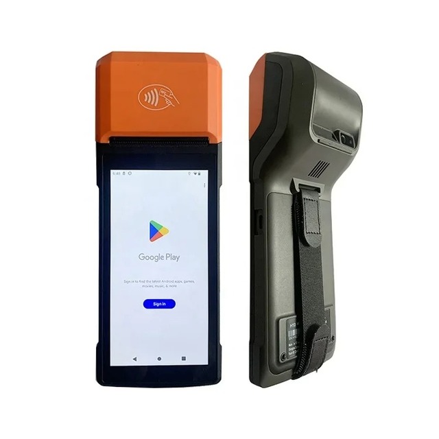 PDA H10 Receipt Printer Android 13 and 58mm High Speed Thermal Printer 5.5 Inch  Touch Screen Handheld Mobil Tablet Printer