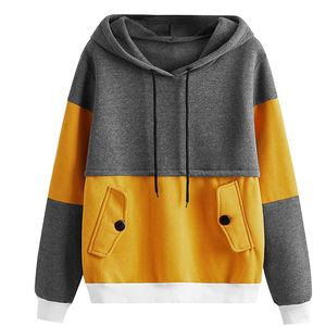 Ropa informal de alta calidad, sudaderas con capucha de algodón para mujer, jersey de tarifa al por mayor, sudaderas con capucha cómodas para mujer a la venta, OEM personalizado - Product Image 1
