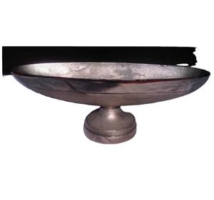 Dual Shiny Matte Aluminium <b>Boat</b> Shape Fruit Bowl Elegant Christmas Tabletop Decoration Raw Polished Metal Fruit Bowls - Product Image 1