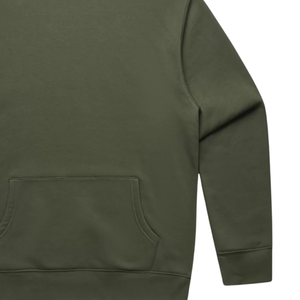 Sweat à capuche unisexe en molleton de coton vert olive, sweat-shirt à capuche décontracté d'hiver, streetwear, couleur unie, fabricant en gros - Product Image 6