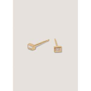 Naomi Diamond Baguette <b>Stud</b> <b>Earrings</b> - Product Image 1