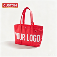 Grand sac de plage rayé grande capacité, résistant à l'eau, avec broderie personnalisée des initiales, sac de voyage pour femmes