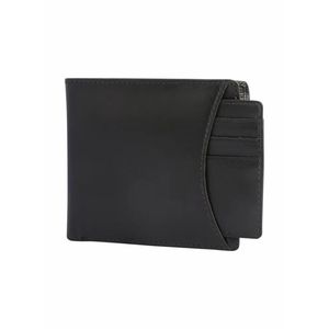 Genuine Leather RFID Blocking Slim <b>Card</b> <b>Holder</b> <b>Wallet</b>-Vintage Black - Product Image 4