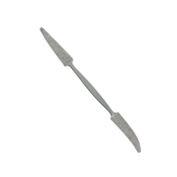 Lime à os double extrémité 270 mm, instruments de chirurgie générale