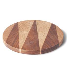 Dessous de verre en bois ensemble avec modèles ronds en plastique résine pour tasses décoration de la maison artisanat cadeaux Style Nature pour Thanksgiving - Product Image 3