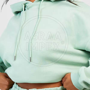 Ensemble de sweat-shirt décontracté pour femme, coupe-vent, hiver, 2 pièces, short, 100% coton, haute qualité, fabriqué en usine - Product Image 5