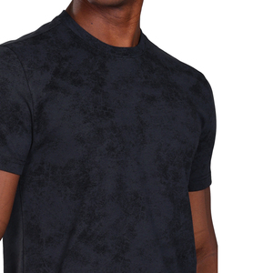 เสื้อยืดสำหรับผู้ชายผ้า100% กรดผ้าคอตตอนถักระบายอากาศได้สไตล์สตรีทแวร์สีพื้นพิมพ์ลายดิจิตอล - Product Image 3