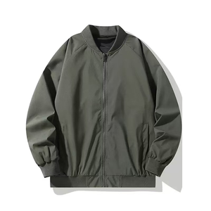 New Customized Design High Quality Slim Fit <b>Winter</b> Men Casual Bomber Jackets Stand Collar Front Logo Breathable Quick Dry Hooded - Product Image 4