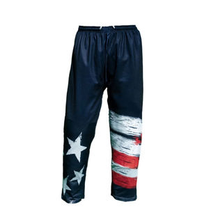 Pantalones de hockey callejero con diseño ligero, tela de malla de longitud completa, cintura ajustable y rodillas reforzadas para mayor comodidad - Product Image 4