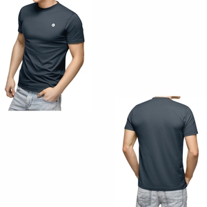 T-shirt de gymnastique personnalisable 95% coton 5% Spandex Durable et confortable T-shirt léger tricoté en polyester/coton - Product Image 3