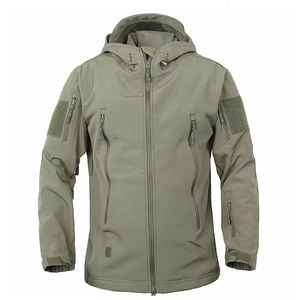 แจ็คเก็ต2025ีฮู้ดแขนยาวของผู้ชายเสื้อฮู้ดปกตั้งมีฮู้ดปลอกนิ่มระบายอากาศได้ดีสำหรับฤดูหนาว - Product Image 1