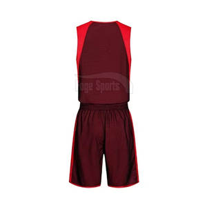 Conjuntos de Uniformes de Baloncesto sin Mangas para Hombre, Diseño Personalizado, Color Sólido, 100% Poliéster Transpirable, Foge Sports 180g, Todas las Temporadas - Product Image 3