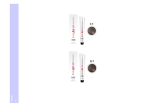 ครีมเปลี่ยนสีผม GLAMOUR PROFESSIONAL ระดับพรีเมียม ปราศจากแอมโมเนีย 100 มล. สำหรับทุกสภาพเส้นผม สีเทาอมชมพู ติดทนนาน ผสมน้ำมันอาร์แกน - Product Image 2