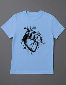 T-shirt confortable ultra doux essentiel pour femmes Été Appliques écologiques Denim Batik Tissus en velours côtelé 100% patchs en coton - Product Image 4