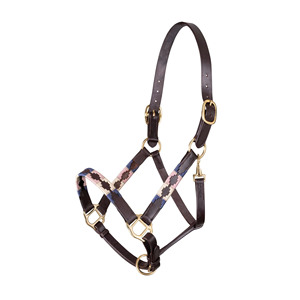 Halter polo léger réglable pour chevaux Construction de sangle durable Rembourrage doux Ajustement confortable pour l'entraînement et l'équitation - Product Image 2