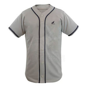 Ropa deportiva transpirable con diseño personalizable para jugadores, jersey de béisbol y softbol fabricado en Pakistán de la mejor calidad al por mayor - Product Image 1