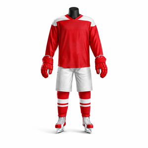Uniformes de Hockey sobre Hielo para Hombre, Transpirables, Duraderos, con Logotipo Personalizado, Precio al por Mayor - Product Image 1