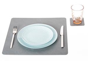 Mantel Individual de Cuero Genuino Repujado de Primera Calidad para Restaurante, Impermeable, Resistente a Olores, Duradero y Decorativo - Product Image 5