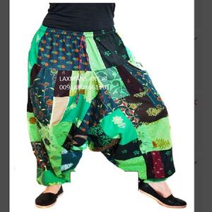 Vente chaude Style bohème coton Patchwork pyjamas nouveau indien Bollywood pantalons décontractés Boho coton pyjamas - Product Image 5