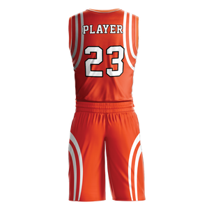 Vente en gros d'uniformes de basket-ball professionnels Conceptions personnalisées Ensembles de maillots sublimés Techniques respirantes et imprimées - Product Image 3