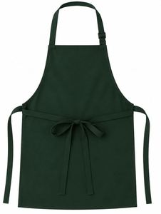 Tablier de Noël personnalisé vert en polyester, vente en gros - Product Image 2