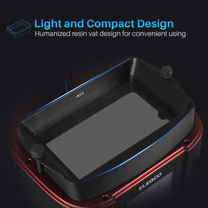 Accesorios para Impresora 3D Mars 3 y Mars 3 Pro, Tanque de Resina Metálica de 2 Piezas - Product Image 3