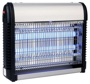 Simon Coati Dispositivo Elettrico Industriale Anti-Zanzare a LED con 2 Tubi, 6,5W, Copertura 80-100m2 (IN450102) - Product Image 1
