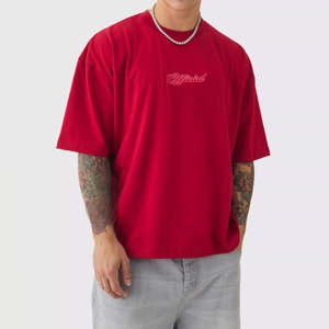 Camiseta 100% de algodón para hombre, Camisetas estampadas de manga corta con cuello redondo totalmente personalizables, diseño de impresión personalizado - Product Image 1