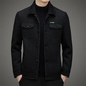 Nouvelle tendance mode homme automne-hiver, combinaison de course moto personnalisée, grande taille, col épais, respirante, coupe-vent, haute qualité, mi-longue - Product Image 1