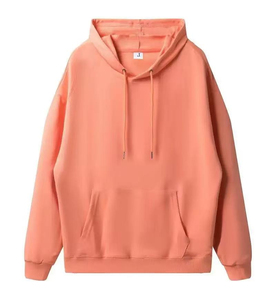 Sudadera con Capucha Unisex 100% Algodón, Color Sólido, para Invierno, con Logotipo Personalizado, Tejido Teñido, Antipilling, Venta al Por Mayor - Product Image 2