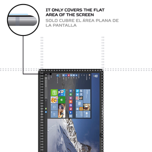 ตัวป้องกันหน้าจอป้องกันการกระแทกสำหรับแท็บเล็ต Teclast X16 Power Dual OS เพิ่มประสิทธิภาพการอ่านและการปกป้อง - Product Image 4