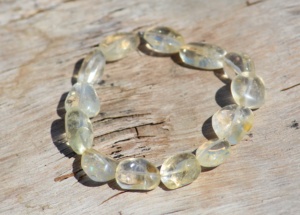 Pulsera de cuentas caídas de citrino Natural de estilo religioso clásico Unisex Pulseras de Moda de aniversario de boda únicas regalo perfecto - Product Image 2