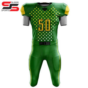 Uniforme de fútbol americano hecho a medida de alta calidad, el mejor jersey de fútbol americano transpirable de secado rápido de poliéster 100% para hombres - Product Image 4