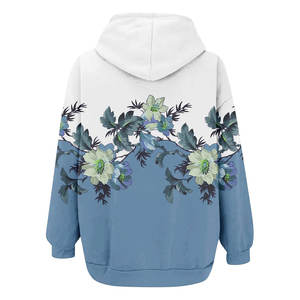 2025 nuevas sudaderas con capucha de algodón y poliéster para mujer, sudaderas con cremallera de secado rápido para mujer, sudaderas con capucha y cremallera de manga larga para mujer - Product Image 2