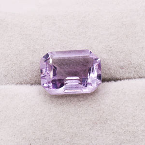 Comprar Piedra Preciosa Natural Amatista Púrpura 10,5 Ct Corte Esmeralda-Colgante de Piedra Preciosa-Joyería Piedra Preciosa Suelta Facetada Grado AAA - Product Image 4