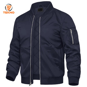 แจ็คเก็ตนักบิน2025น้ำหนักเบากันน้ำสำหรับผู้ชายเสื้อแจ็คเก็ตบอมเบอร์สไตล์วินเทจกันลมที่ดีที่สุด - Product Image 1