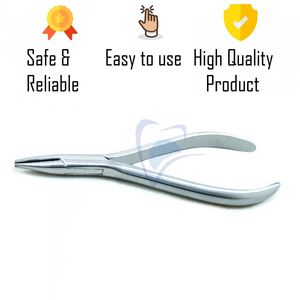 Top Trending Venta completa Alicates de ortodoncia Hollow Chop Contorneado Arco Formando Alicates Ortho Odontología Alicates de ortodoncia dental - Product Image 3