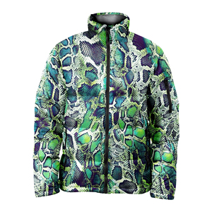 Vente en gros à la mode Veste bouffante imperméable de qualité professionnelle pour hommes Veste longue à bulles en approvisionnement ODM multicolore uni - Product Image 5