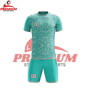Soccer Jersey <b>Set</b> Fully Sublimation Soccer Wear Men Practice Football Shirts Custom Football Team Kit Soccer Team Uniform - Product Image 6
