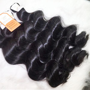 Cabello Vietnamita Virgen Ondulado y Rizado, Cabello Remy con Cutícula Completa Alineada, Trama Doble a Máquina, Paquete de 100g, Proveedor Mayorista - Product Image 5