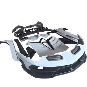 Kit de Modificación de Fibra de Carbono para Lamborghini LP700 LP720 Aventador SVJ, Parachoques Delantero, Parte Frontal - Product Image 2