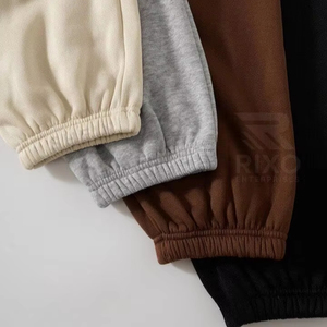 Pantalon de jogging sportif pour homme en toile droite, léger, à séchage rapide, respirant, confortable, en coton, avec taille élastique - Product Image 5