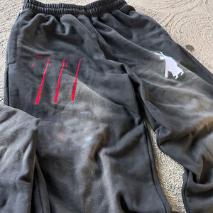 Ensemble survêtement unisexe personnalisé en molleton technique en coton lourd 460 g/m², 2 pièces, sweat-shirt et pantalon de jogging streetwear - Product Image 5