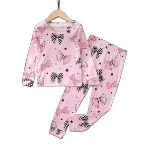 <b>Women's</b> Custom Print Comfortable Casual Loungewear Set <b>Long</b> Sleeve Top Elastic Waistband <b>Shorts</b> for Summer Home Use Spring - Product Image 3