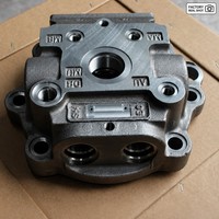 39Q6-11281 39Q6-11280 Penutup Motor Ayun Casing Katup untuk Excavator Hyundai R210-9 R220-9 Penggantian Casing Motor Hidrolik Slew
