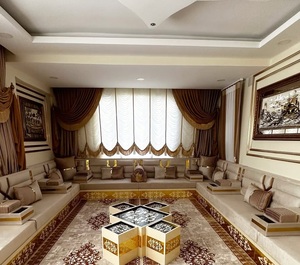 Conjunto de Sala de Estar Tradicional Árabe Majlis |   Tela Plegable Extensible Modular |   Personalizable |   Envío Gratuito a Todo el Mundo |   Muebles - Product Image 2